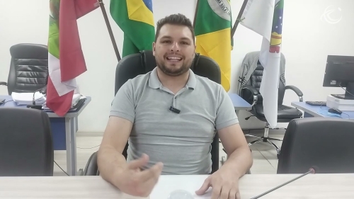 Presidente Rafael Batistti faz uma avaliação do ano legislativo
